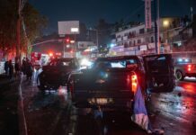 Choque múltiple en bulevar Cuauhtémoc Sur dejó seis lesionados.