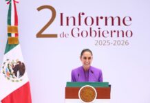 Sheinbaum destacó proyectos para Baja California en su Segundo Informe de Gobierno.