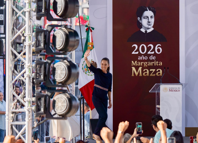 Claudia Sheinbaum en Tijuana