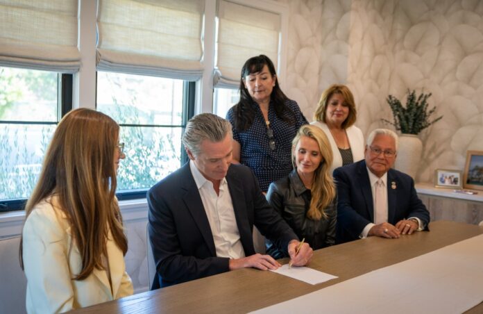 Gavin Newsom Gobernador de California