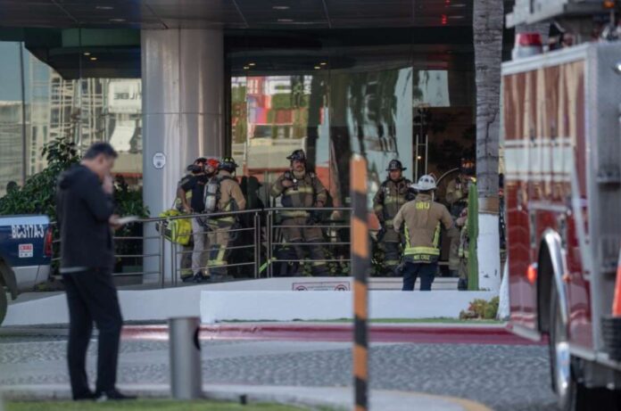 Intoxicadas gas Hotel Marriott