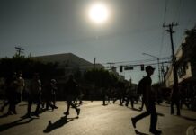 Tijuana alcanzó los 40 grados de calor extremo este sábado.