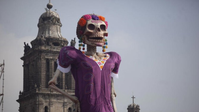 Catrina Monumental Zócalo México .