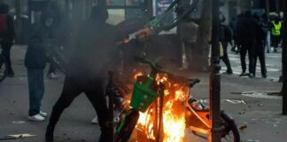 Francia detiene a 2 mil personas y reporta 600 agentes heridos tras disturbios en protestas.