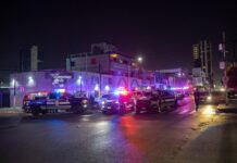 Asesinan a hombre afuera de funeraria en la Zona Centro de Tijuana.