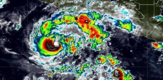 Huracán Trudy amenaza con lluvias torrenciales y oleaje elevado en el Pacífico mexicano.