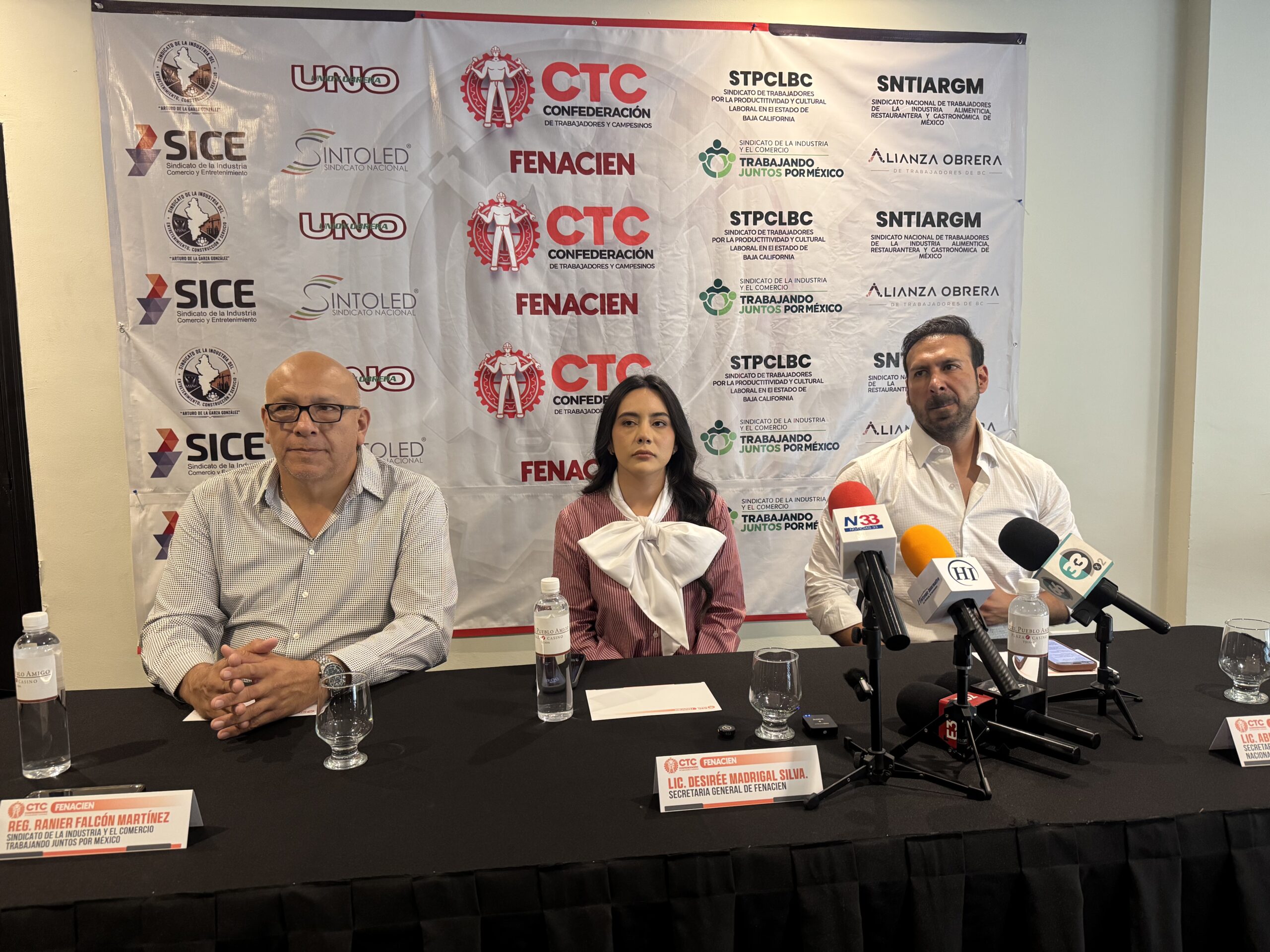 Sindicatos se unen en Tijuana para representar de mejor manera a sus trabajadores.