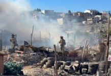 Incendio en vivienda de la colonia Los Reyes dejó un hombre con quemaduras leves.