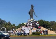 Tijuanenses hicieron carnita asada para protestar por falta de agua y apagones.