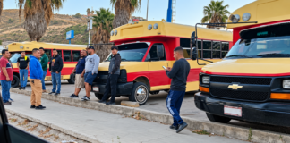 Protesta de calafias afectaron a más de 50 mil usuarios en Tijuana.