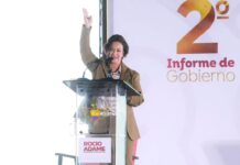 Rocío Adame presentó su Segundo Informe de Gobierno.