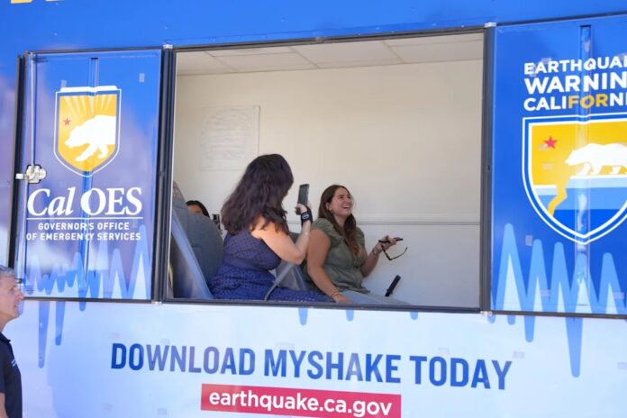 Simulador terremoto California