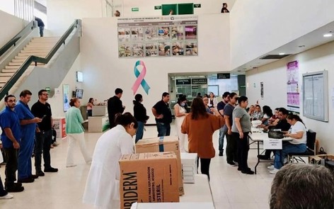 Sindicato trabajadores IMSS .