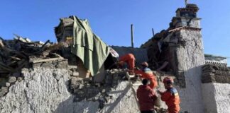 Terremoto de magnitud 7 sacudió China.
