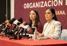 Ariadna Montiel, dirigente de Morena estuvo en Tijuana con Julieta Ramírez Ariadna Montiel y Julieta Ramírez en Tijuana